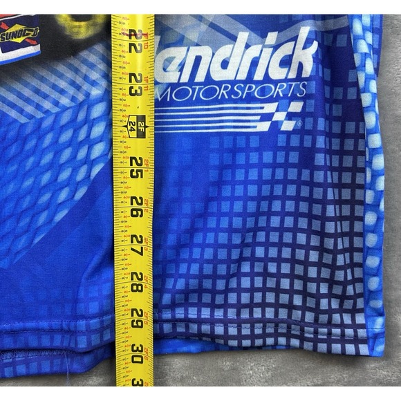 Hendrick Motorsports Dale Jr NASCAR tee small graphic shirt all over print NWT - Picture 8 of 9
